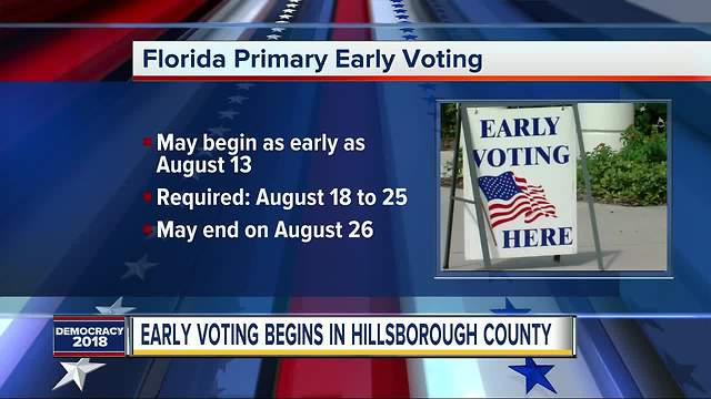 Early voting in Tampa Bay area: What to know