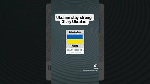 Ukraine stay strong for Russian aggression.