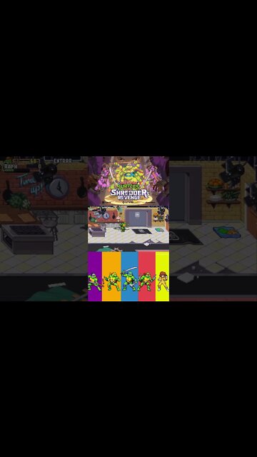 ✅TARTARUGAS NINJAS CORTES #4 - FASE 1