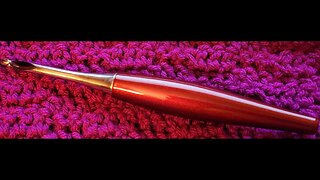 Right-handed easy beginner tutorial. Checker stitch.