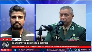 URGENTE: Lula demite comandante do Exército