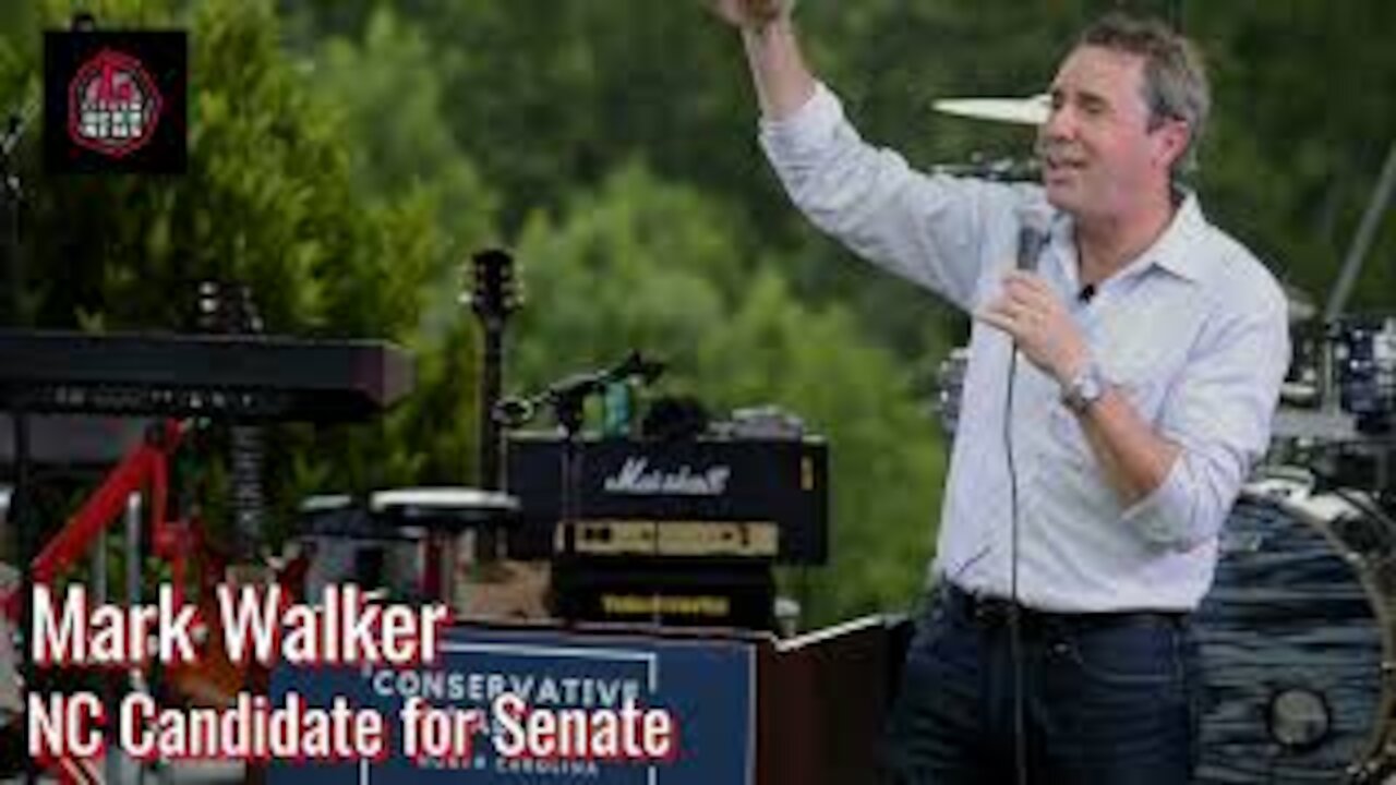 North Carolina Candidate for Senate Mark Walker Speaks at July 4th event.