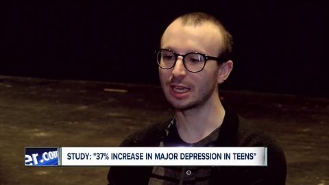 New study: serious rise in teen depression