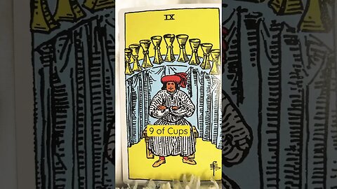 9 of Cups #shorts #learntarot