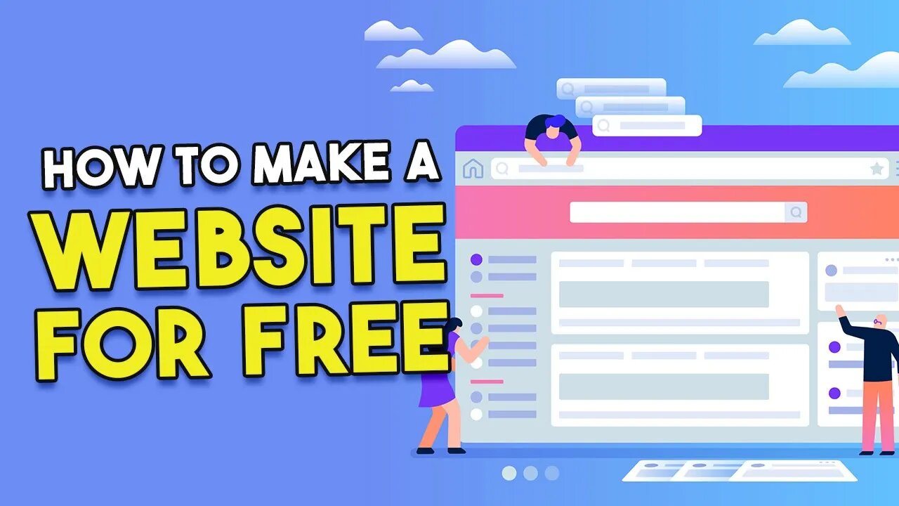 How To Make A Website For Free