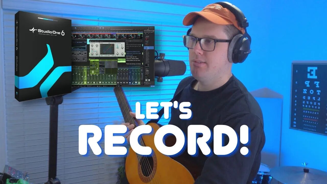 Recording Your First Song with Presonus Studio One | Absolute Beginner Tutorial