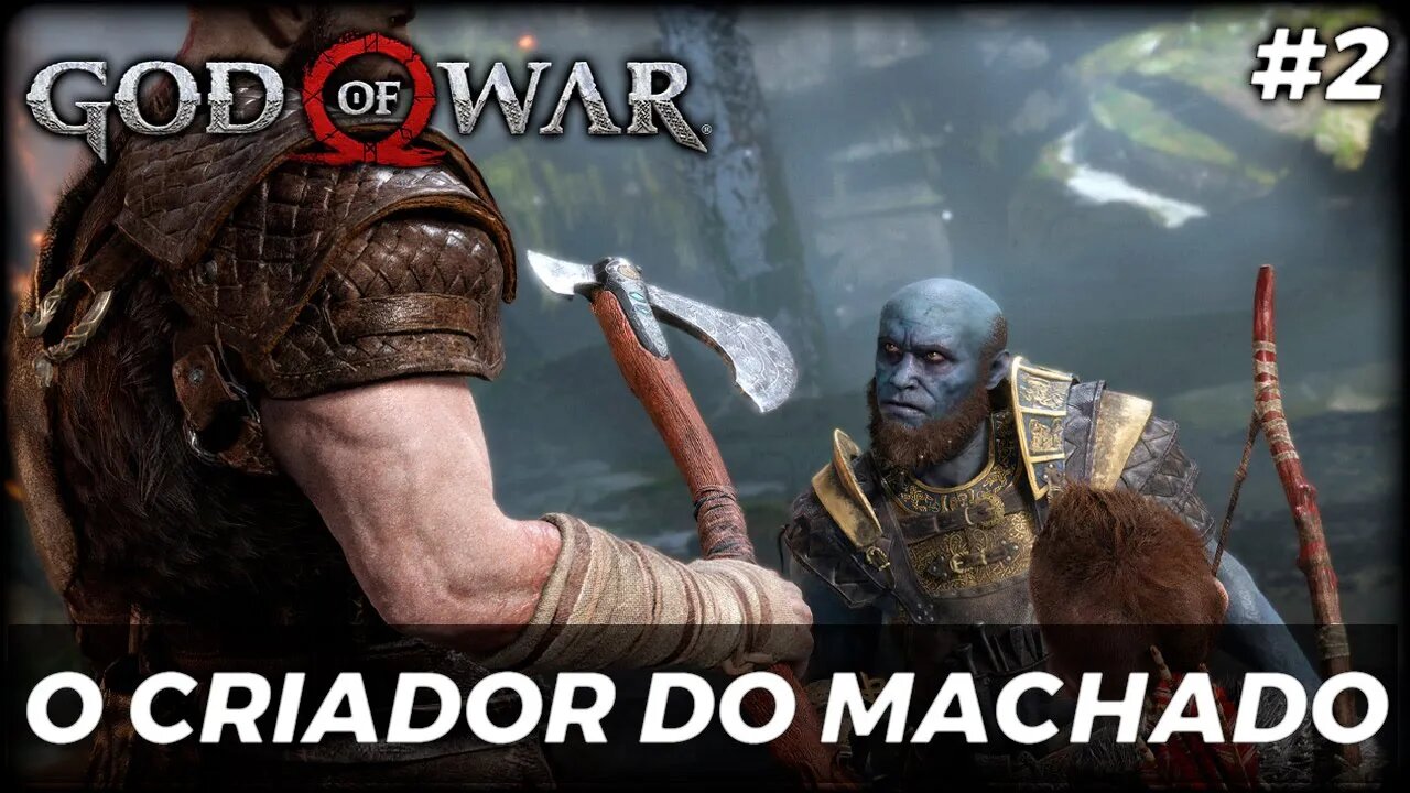 God of War 4 - O criador do Machado de kratos - #parte 2