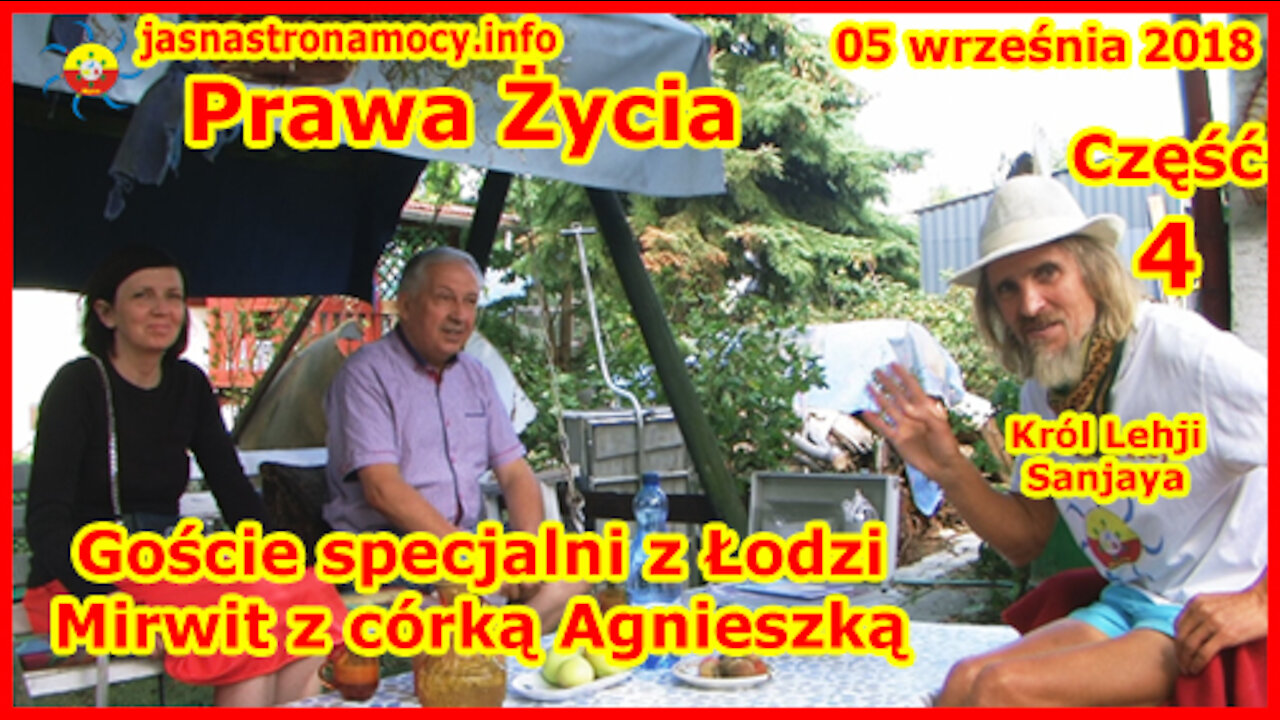 Goście specjalni z Łodzi Mirwit z córką Agnieszką - Prawa Życia - część 4‼