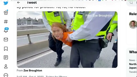 🟨 如何在被警察抬走時 接受媒體採訪 🟨