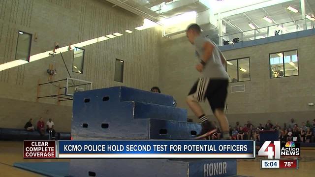 KCPD puts potential officers to the test