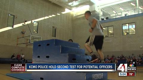 KCPD puts potential officers to the test