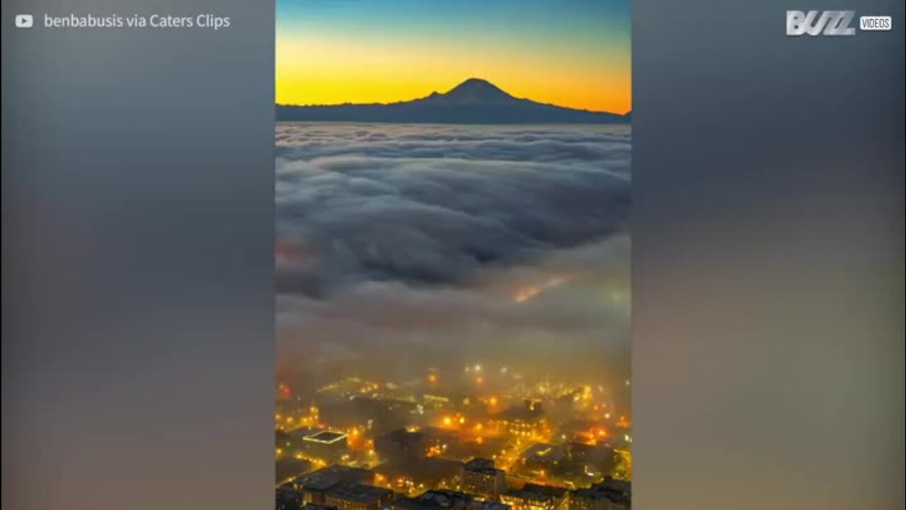 Hora de ponta em Seattle