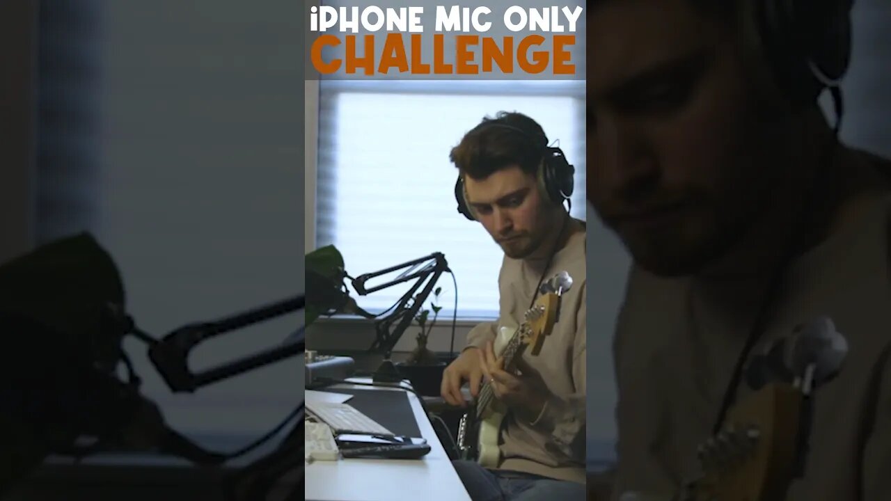 iPhone microphone music production challenge