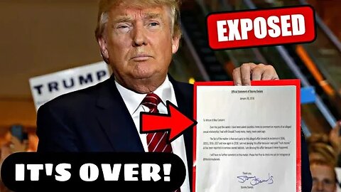 Trump Drops BOMBSHELL Stormy Daniels Letter! CHAOS Breaks in Manhattan D.A OFFICE..CASE CLOSED!