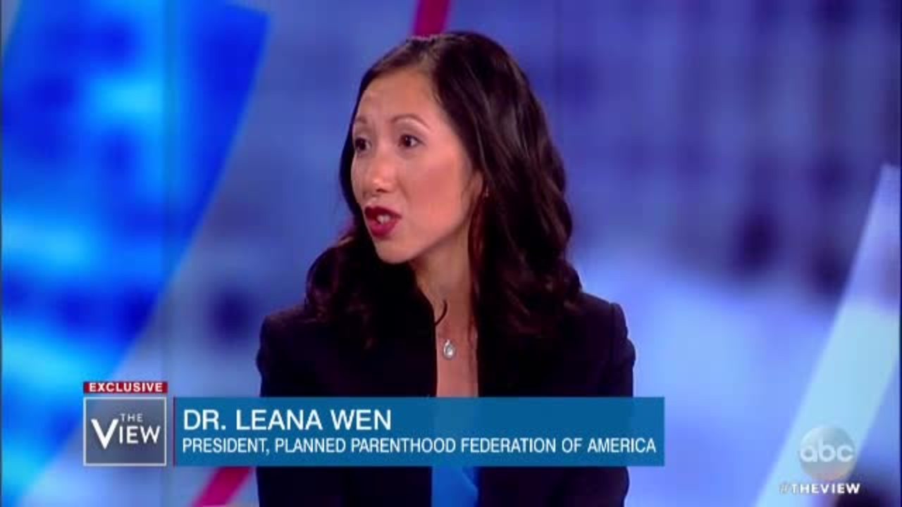 Dr. Leana Wen interview on "The View"