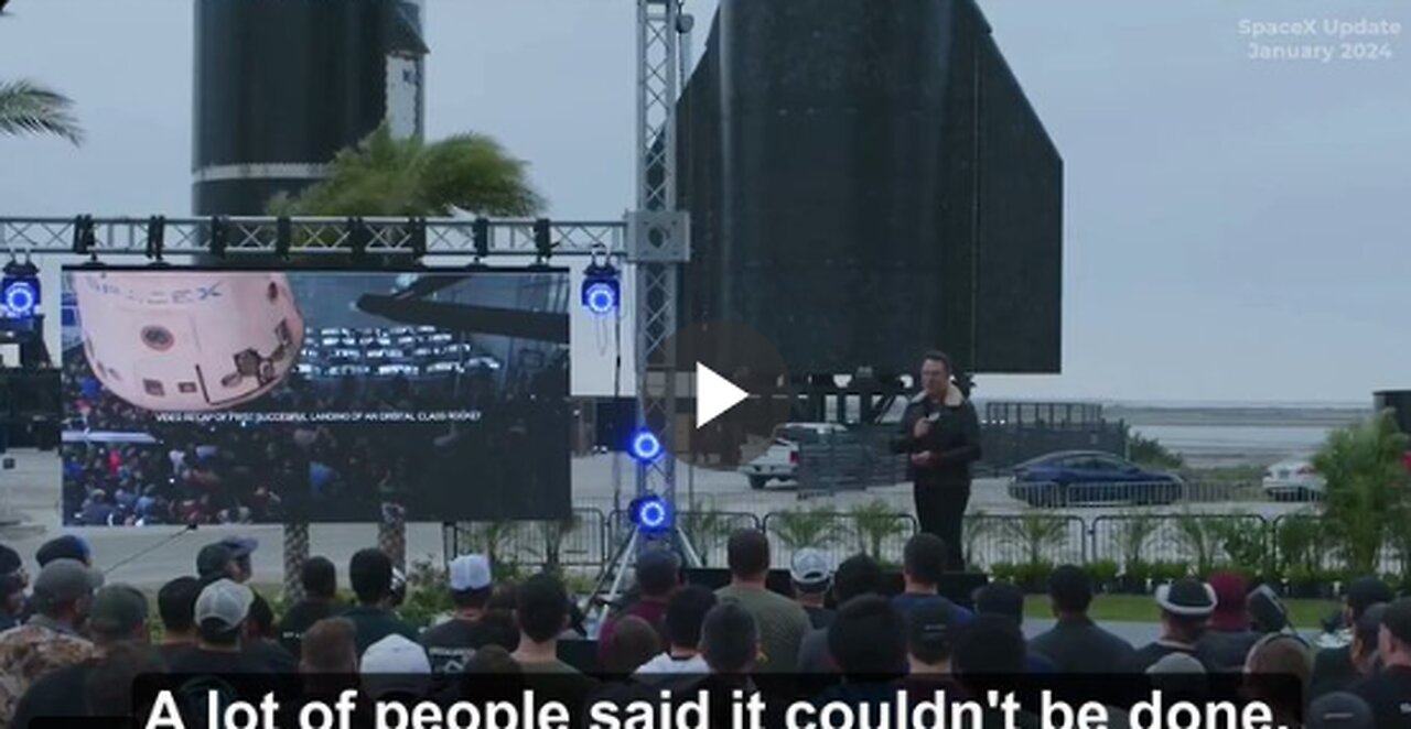 ELON: MANY SAID REUSABILITY WAS DUMB AND IMPOSSIBLE “A lot of people said [reusability]...