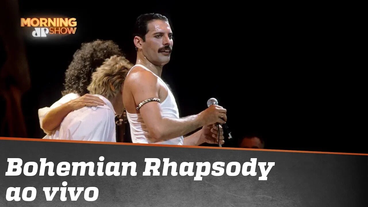Quem sabe faz ao vivo: Integrantes do Morning Show cantam 'Bohemian Rhapsody' do Queen!