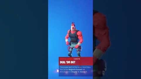 Fortnite Deal Em Out Emote