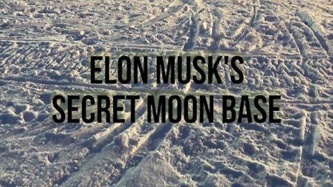 Alex Jones On Location At Elon Musk's Secret Moon Base