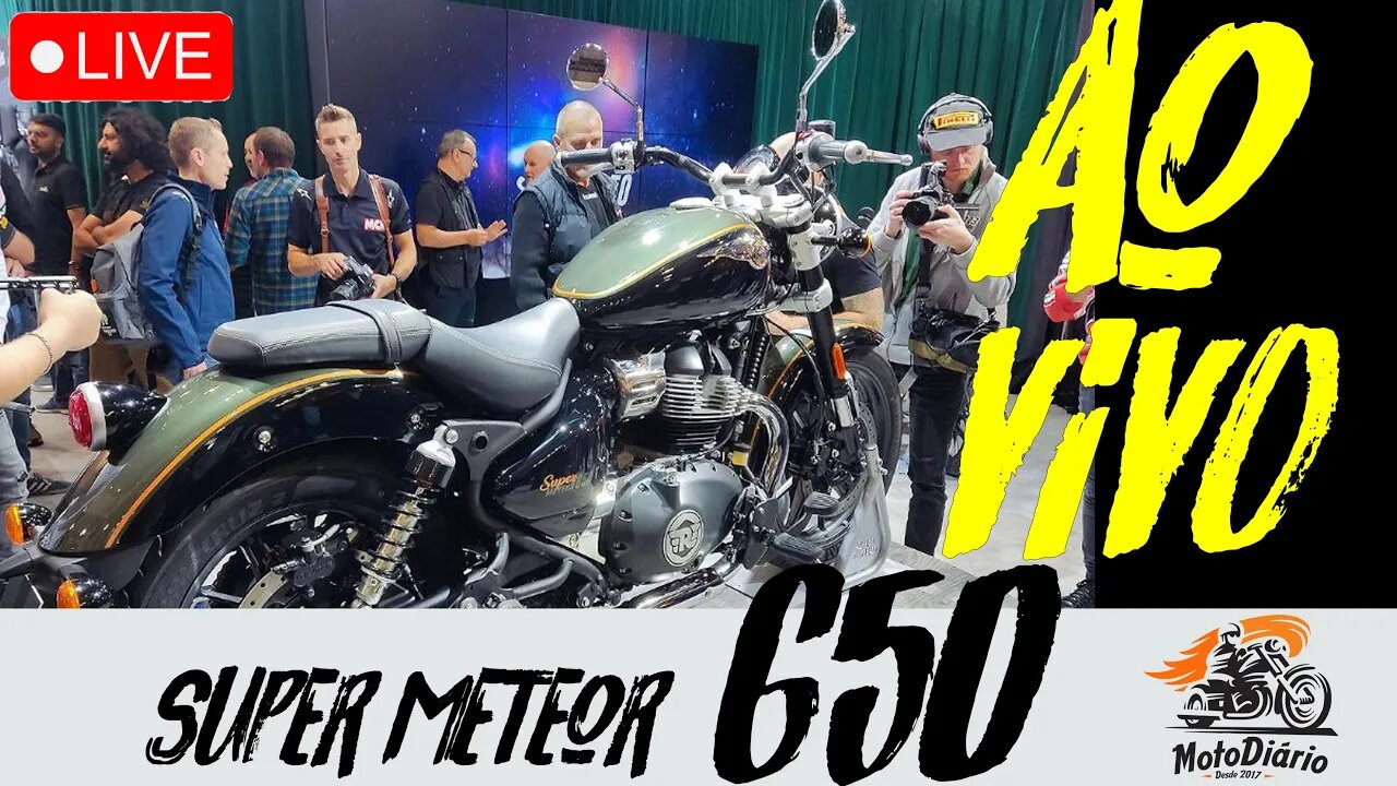 AO VIVO - LANÇAMENTO da NOVA SUPER METEOR 650