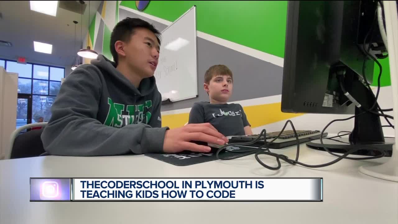 theCoderSchool in Plymouth teaches kids how to code