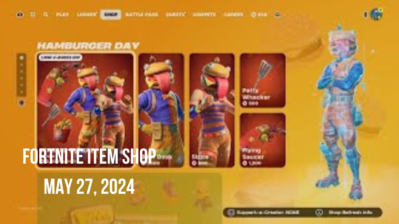 Fortnite Item Shop|May 27, 2024