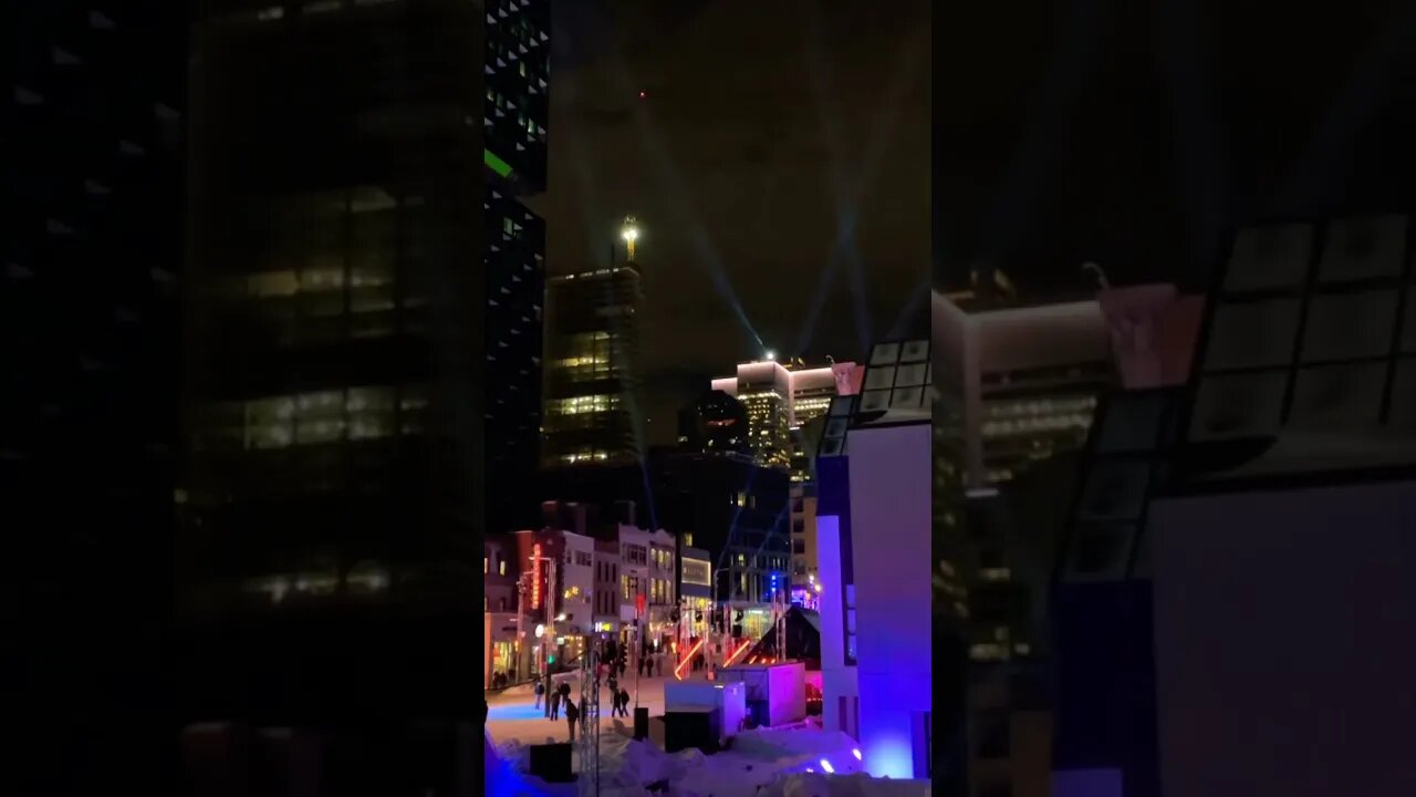 Montreal en Lumière night