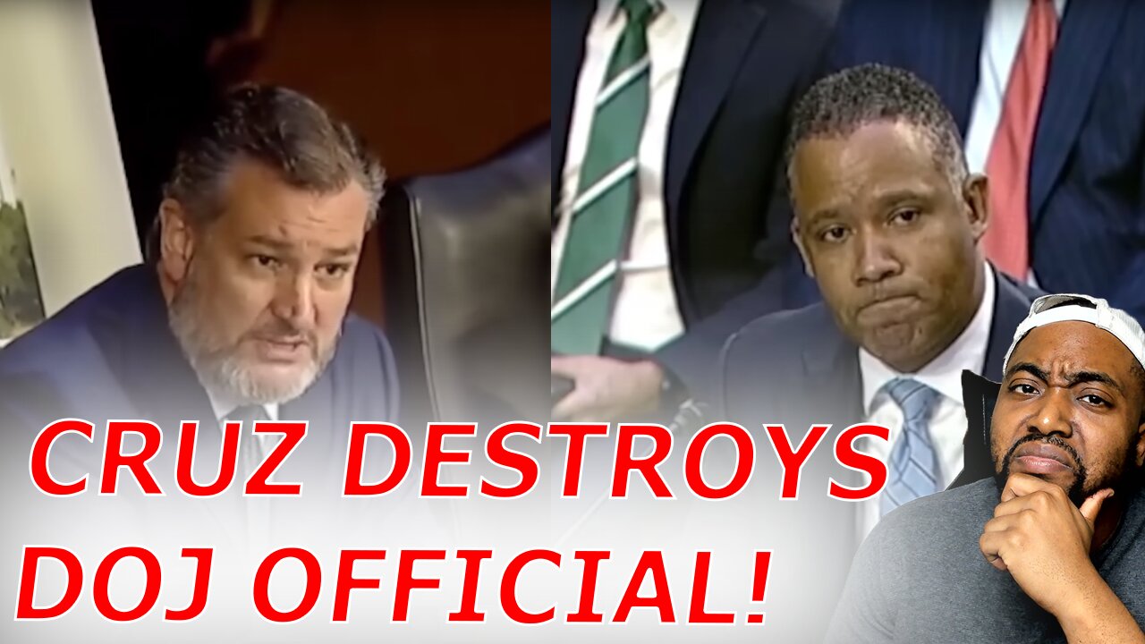 Ted Cruz DESTROYS Clueless DOJ Official On Why They Refuse To Arrest Leftwing Extremists!