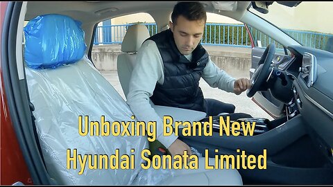 Unboxing 2023 Hyundai Sonata Limited