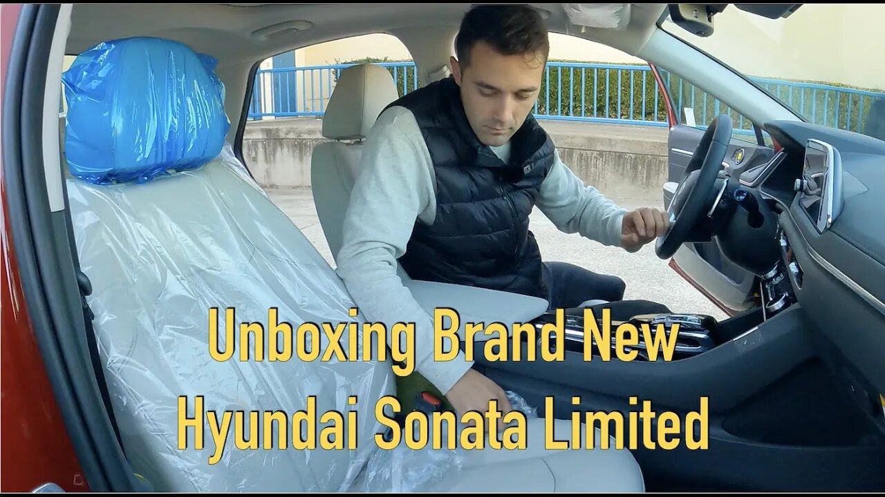 Unboxing 2023 Hyundai Sonata Limited