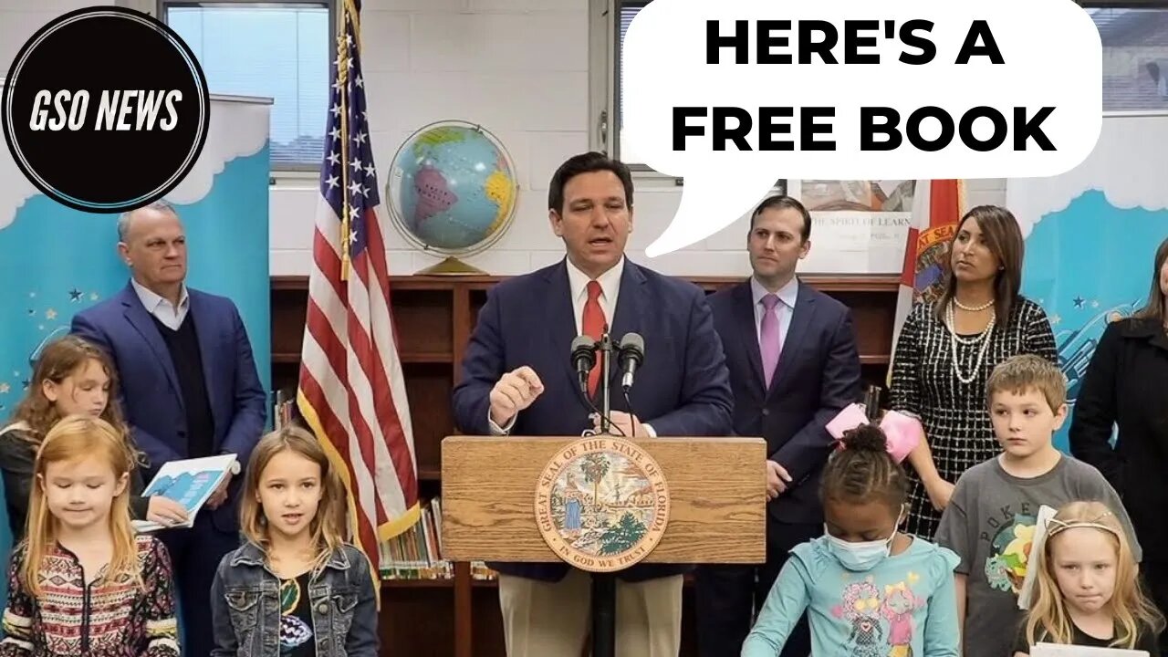 FREE BOOKS: DeSantis Announces Free Books For 81,000 Florida Students