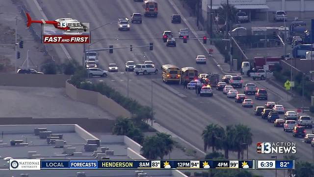 School bus crash at Cheyenne, Commerce