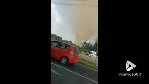 Deadly tornado in Nettetal, Germany || Viral Video UK