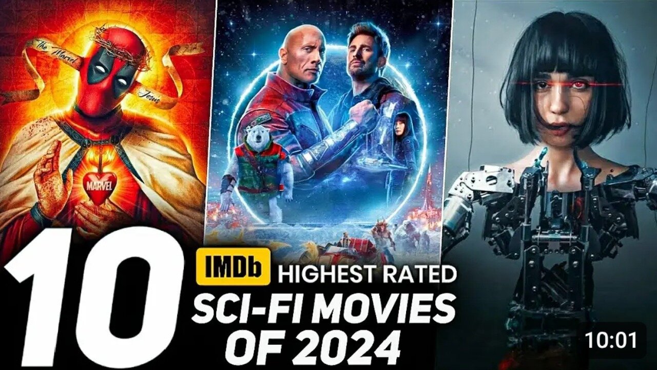 Top 10 Best SCI-FI Movies of 2024 in Hindi Dubbed | 2024 Sci-Fi Movies On