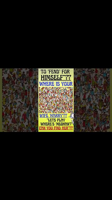 🔎 “WHERE’S MEGHAN MARKLE”?? … “WHY IS SHE NOT DEFENDING HARRY”?? “LETS PLAY ‘WHERE’S MEGHAN’?? 🤣🤣🤣