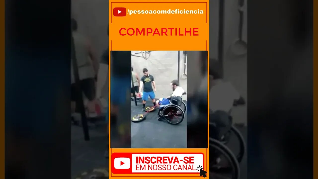 Vamos ver se o youtube vai mostrar este vídeo sobre Pessoa com deficiência