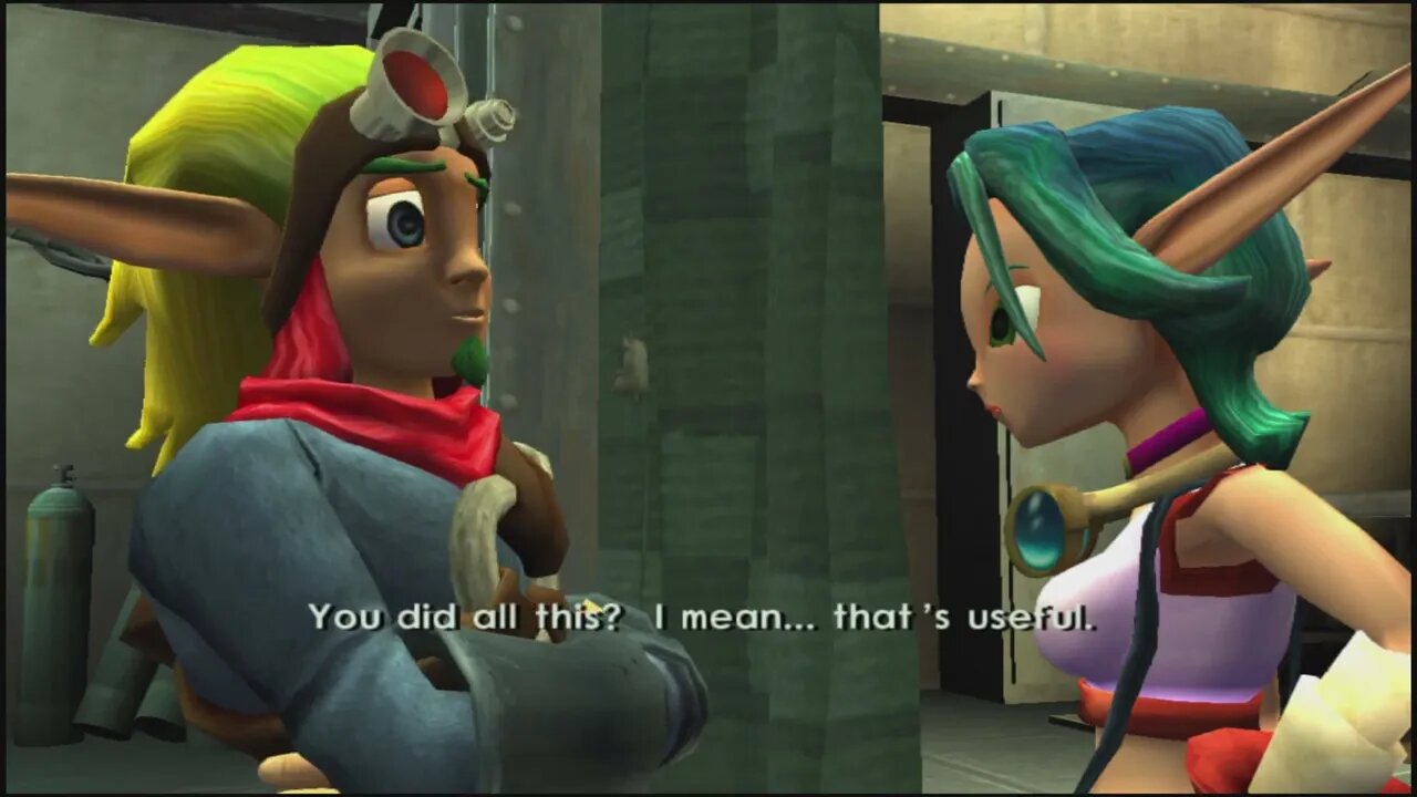 Jak & Keira Make Up | Jak II 4K Clips