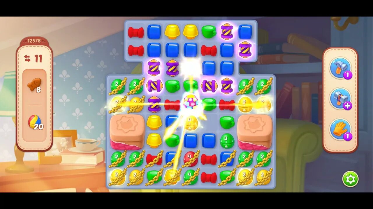 Playrix Homescapes Gameplay Walkthrough Level 12578