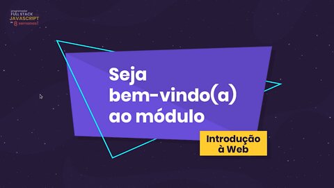 JS Full Stack 02 - Introdução à Web