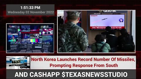 North Korea Launches Record Number Of Missiles, Prompting Response From South