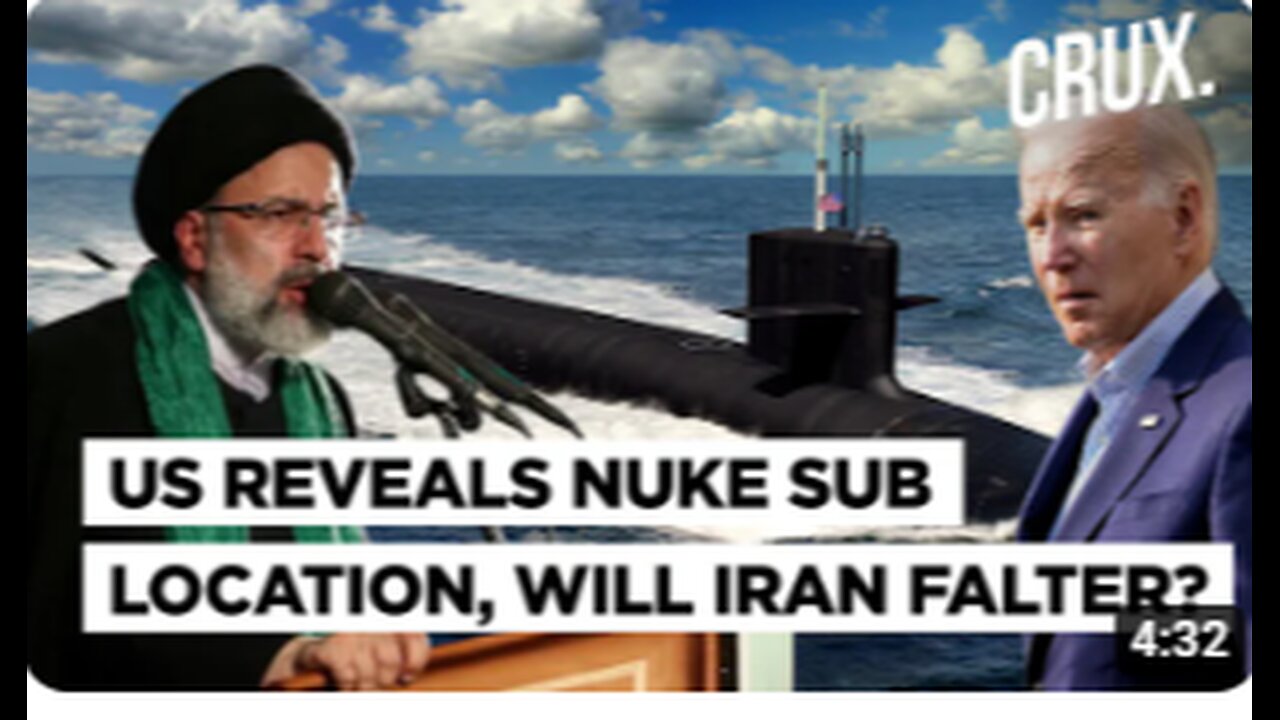 US Shows Nuclear Bomber, Submarine Operating in Middle East | Message To Iran Amid Israel-Hamas War?