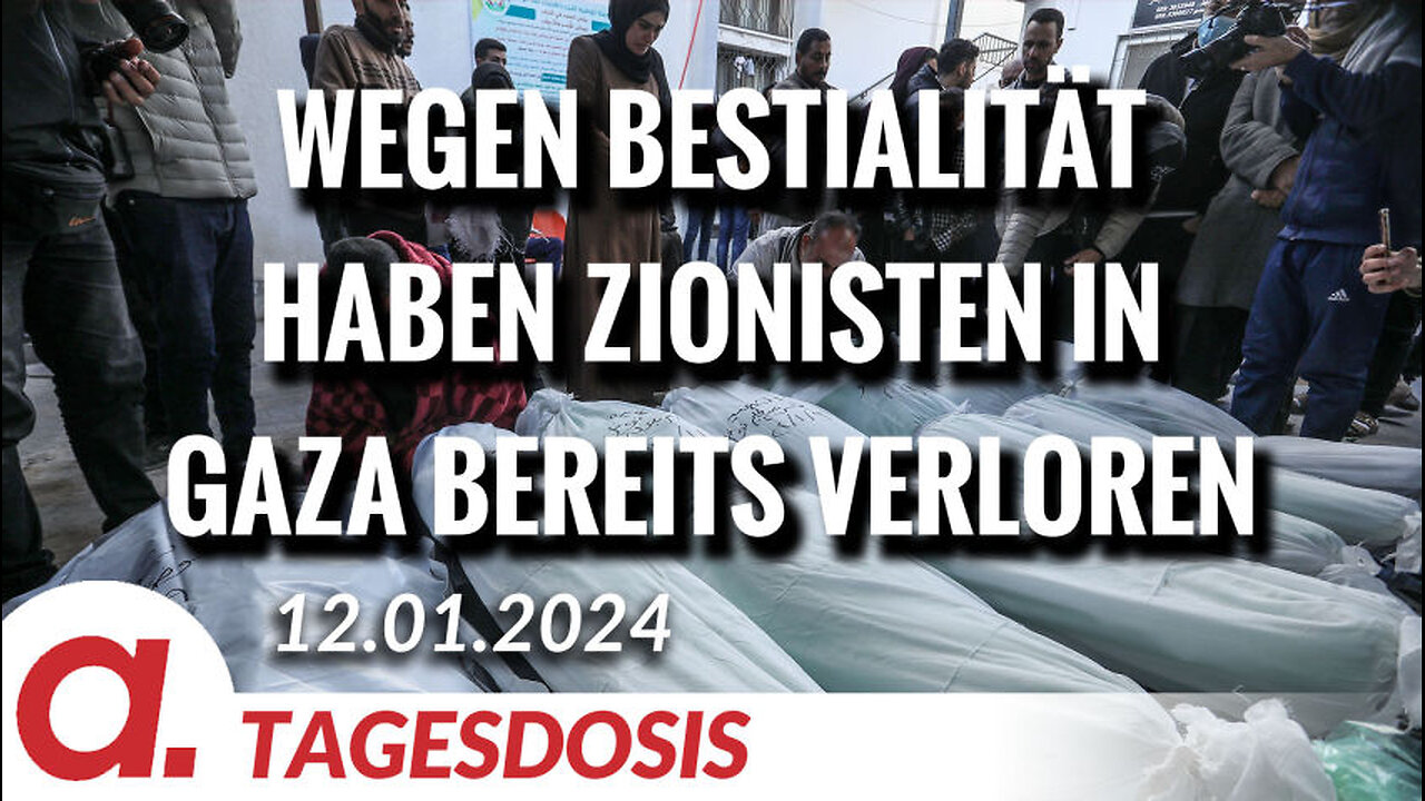 Wegen Bestialität haben Zionisten in Gaza bereits verloren | Von Rainer Rupp