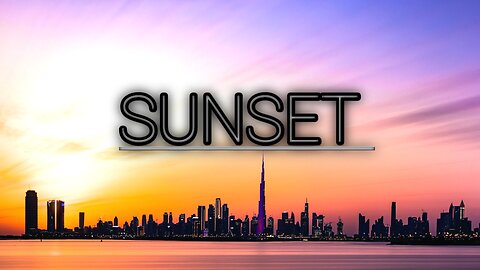 ❤Most Beautiful Sunset 4k Ultra Hd Video