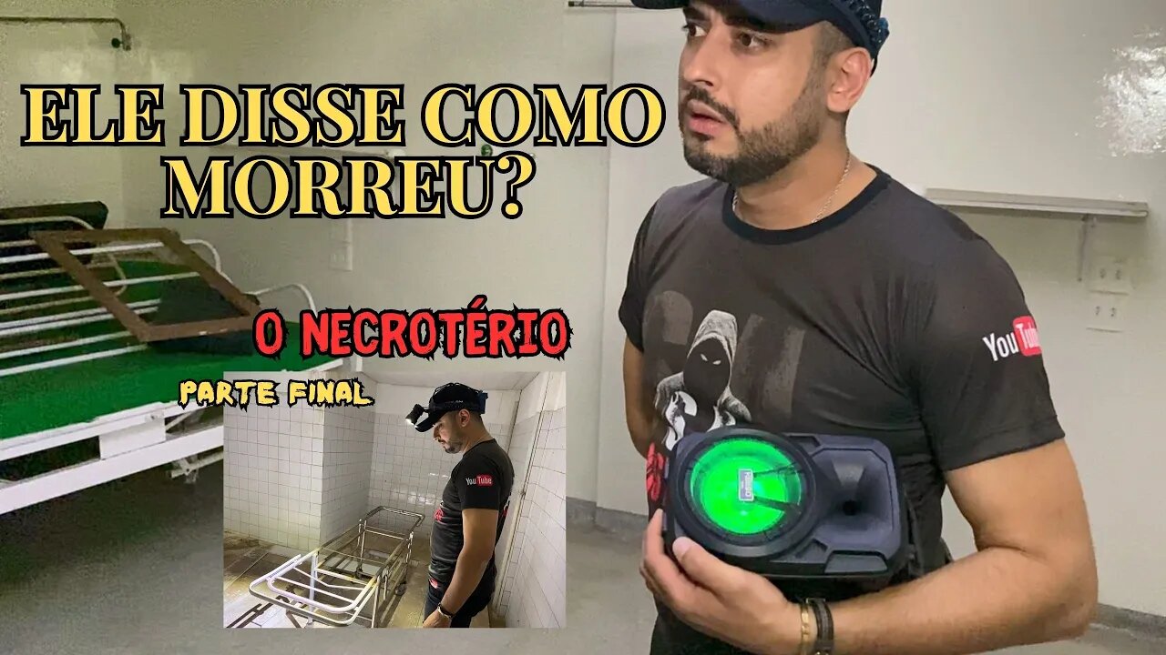 UM ESPÍRITO MOSTROU COMO ELE MORREU, O NECROTÉRIO , PARTE 2