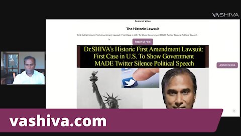 How Government & Twitter Act As ONE to Silence Speech. Attend May 20th Hearing.