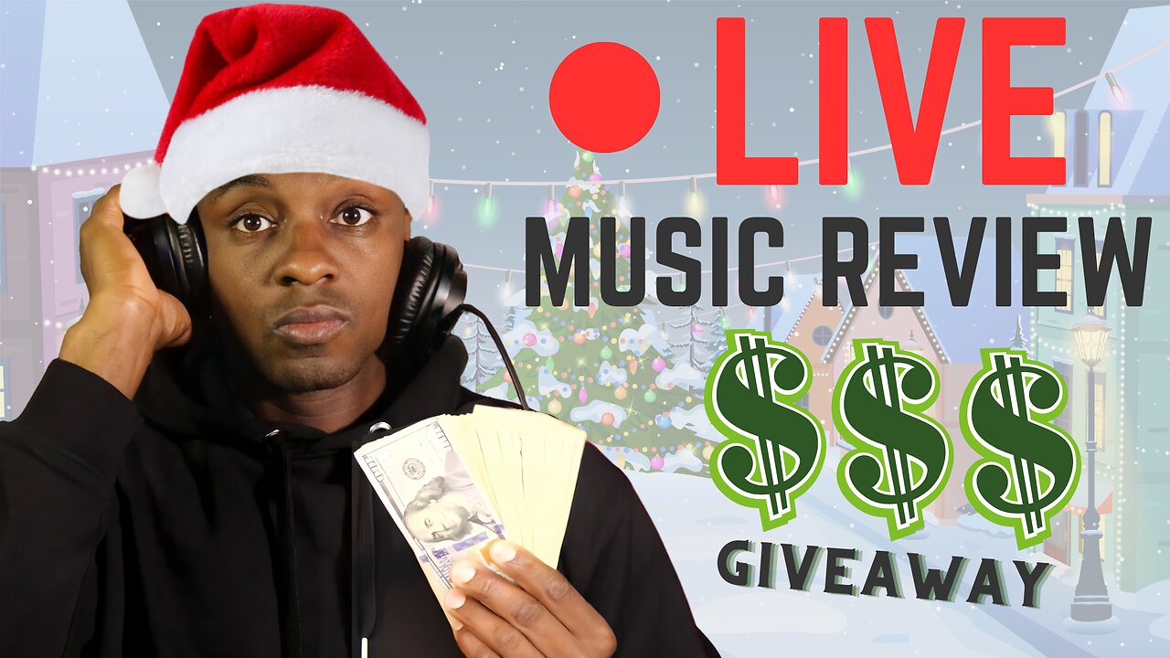 $100 Giveaway - Song Of The Night Christmas Edition: Live Music Review! S6E23