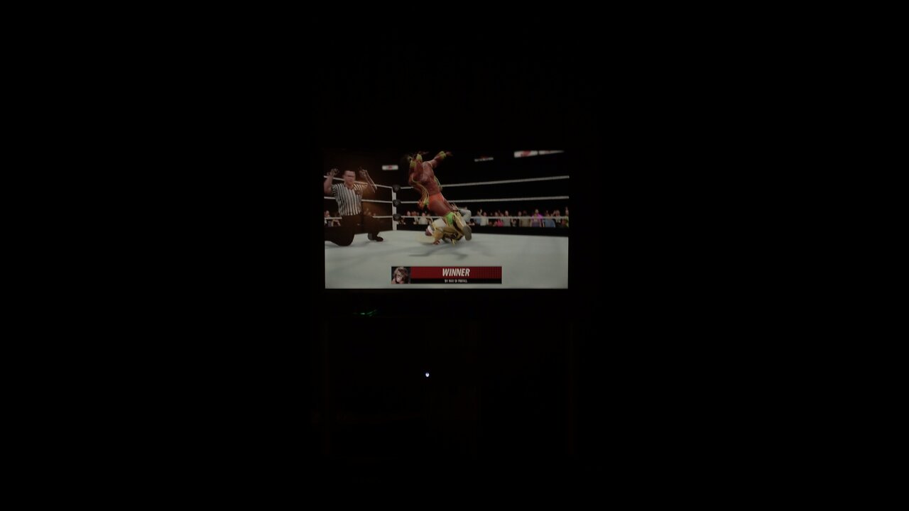 Ultimate Warrior Win Over Sin Cara