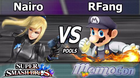 NRG|Nairo (Zero Suit) vs. PES|RFang (Mario) - Wii U Pools - Momocon 2017