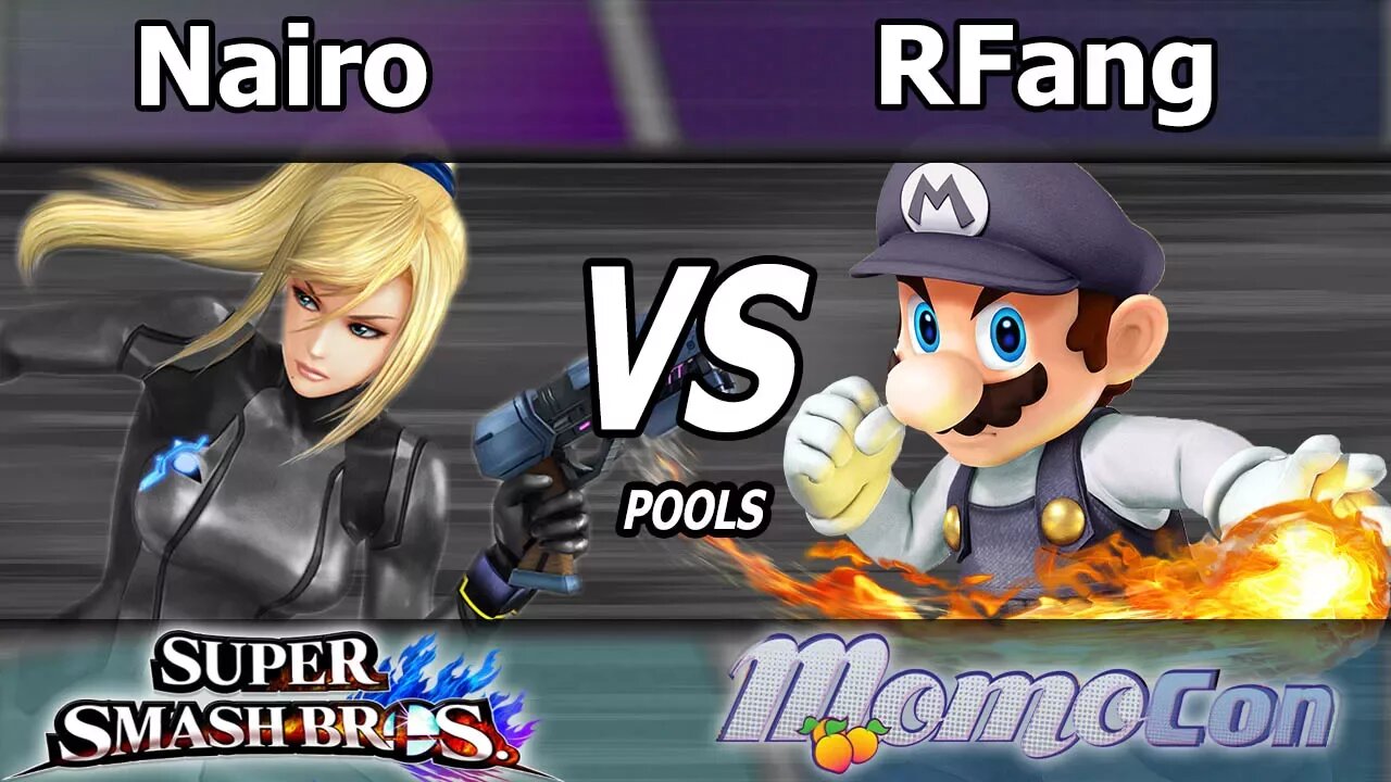 NRG|Nairo (Zero Suit) vs. PES|RFang (Mario) - Wii U Pools - Momocon 2017