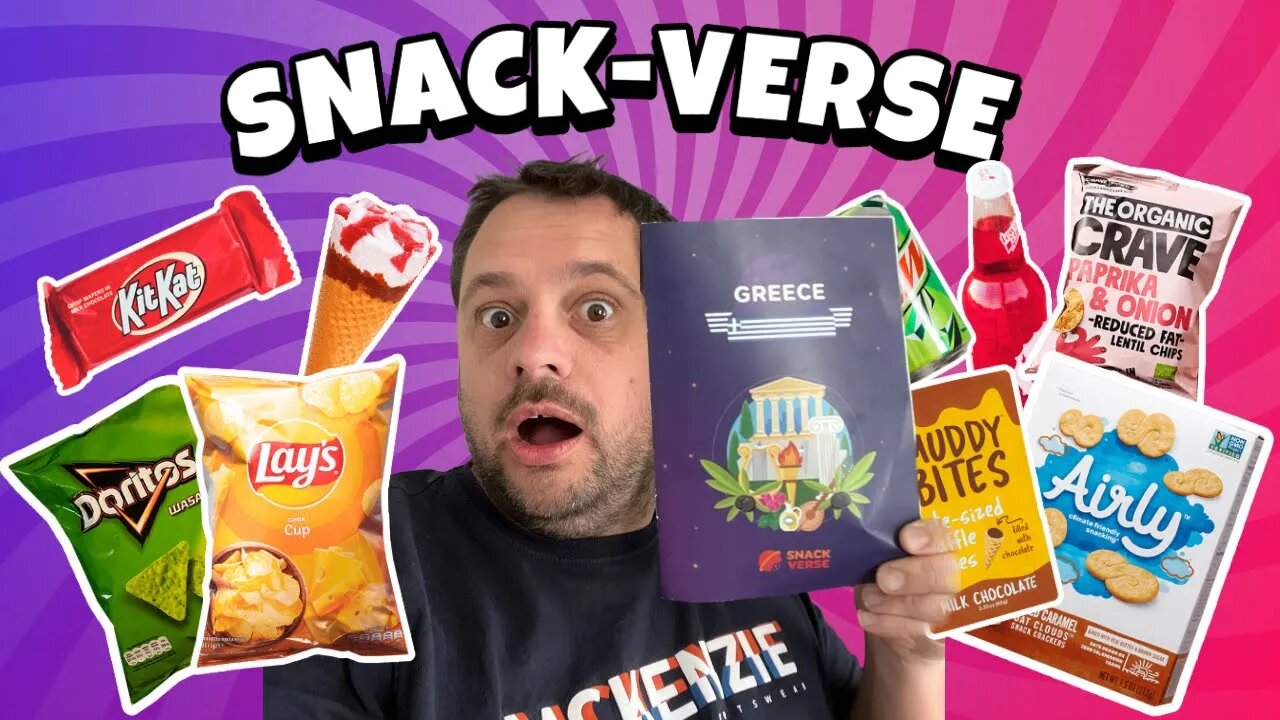 SNACKVERSE | Taste testing treats from Greece!